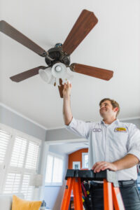 Ceiling Fan Installation in an Ocala, FL home